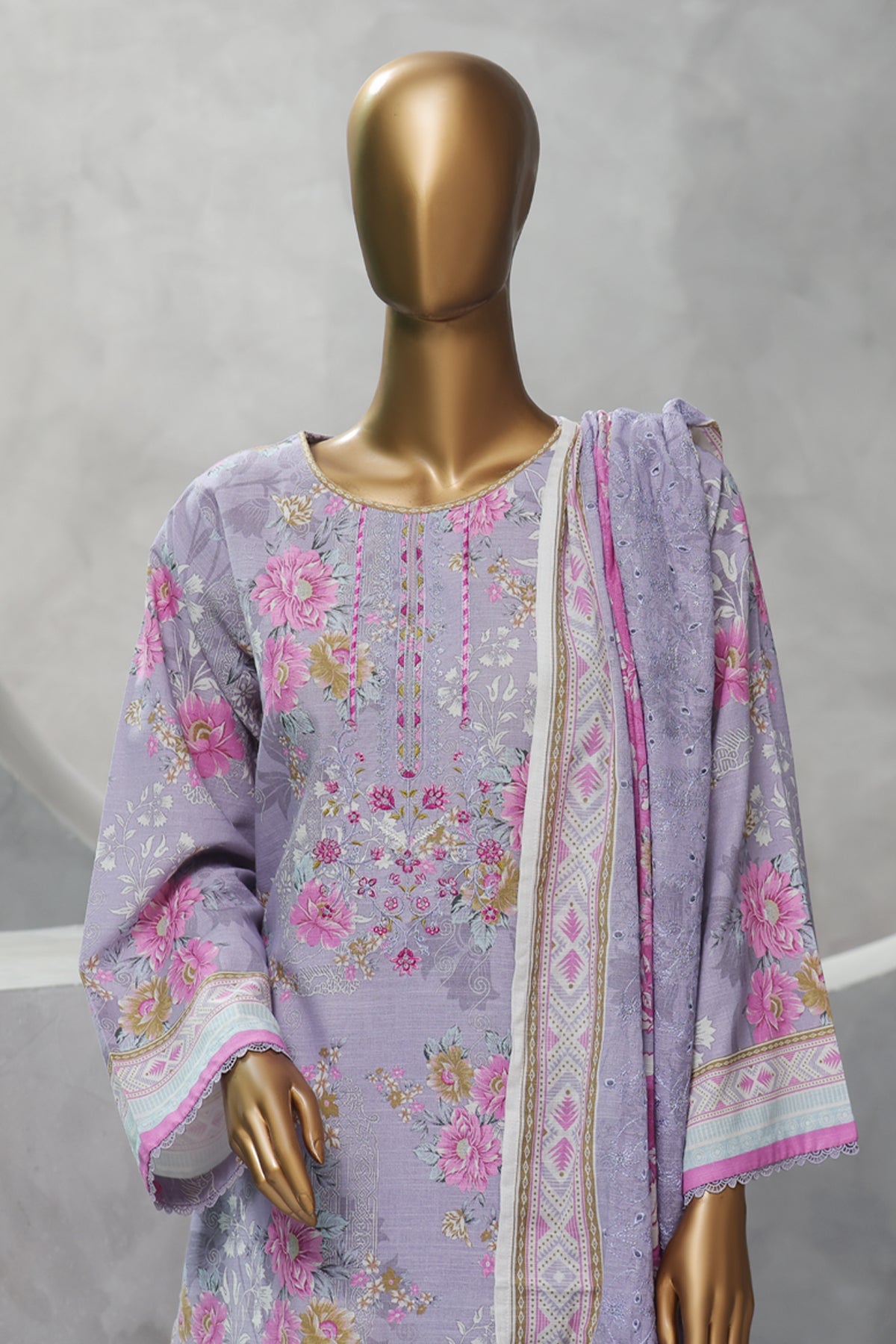 RIWAYAT STITCHED 3 PIECE PREMIUM KHADDAR EMB COLLECTION 2025