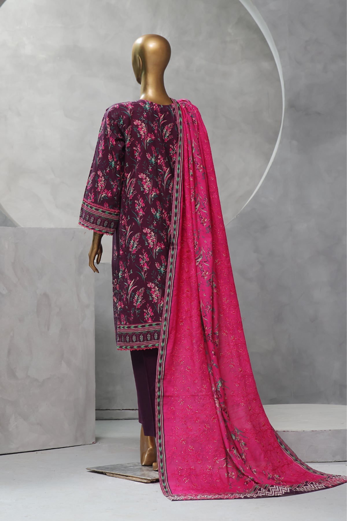 RIWAYAT STITCHED 3 PIECE PREMIUM KHADDAR EMB COLLECTION 2025