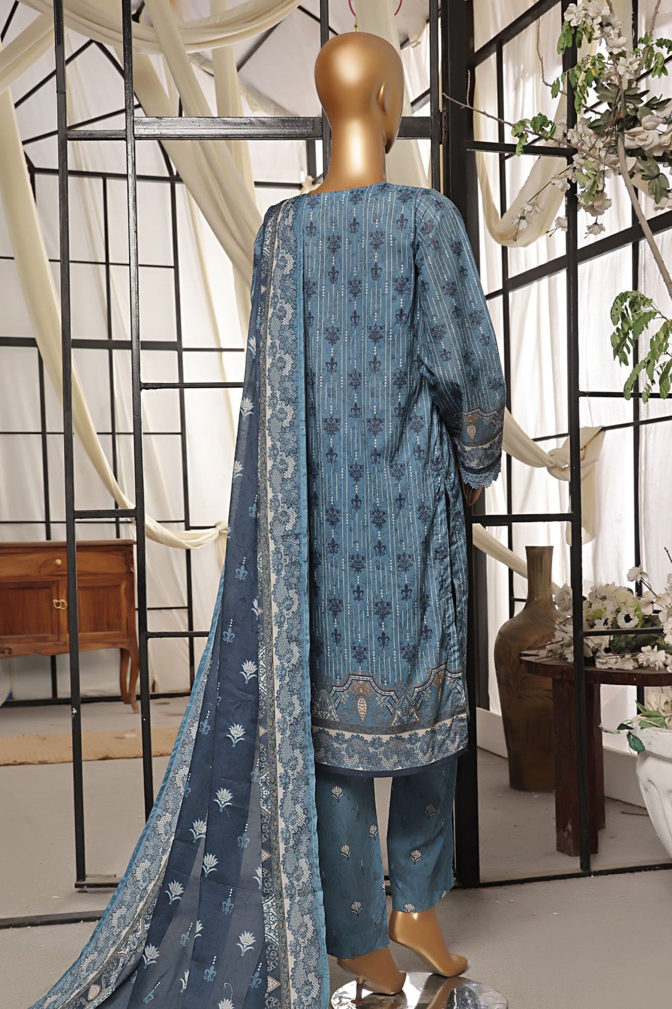 Sada Bahar Stitched 3 Piece Printed Lawn- Collection'2024-