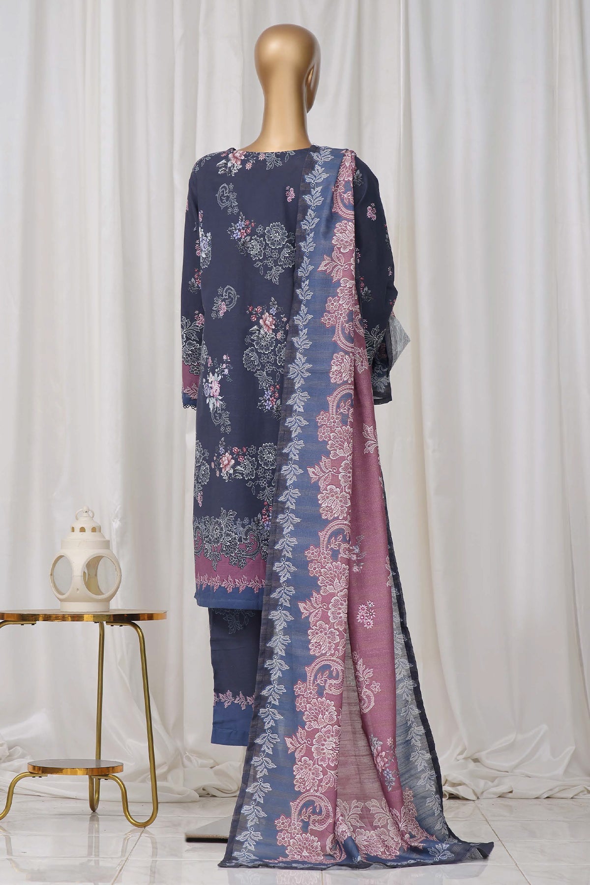 Sada Bahar Stitched 3 Piece Printed Khaddar Collection'2024-