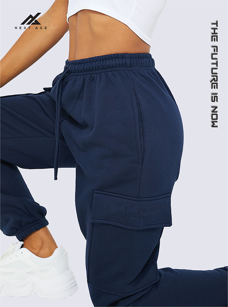 NAVY CARGO JOGGERS PANTS