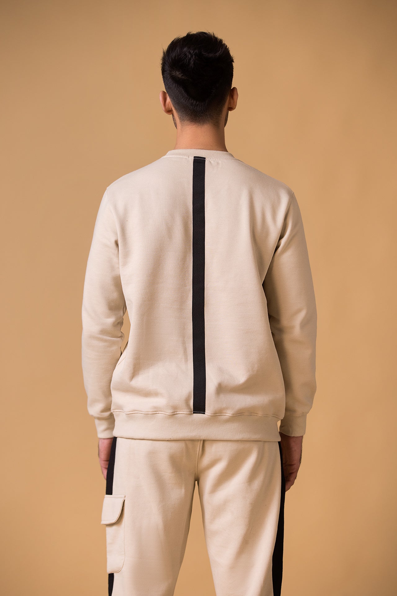 Sand Cargo Fleece Winter Tracksuit