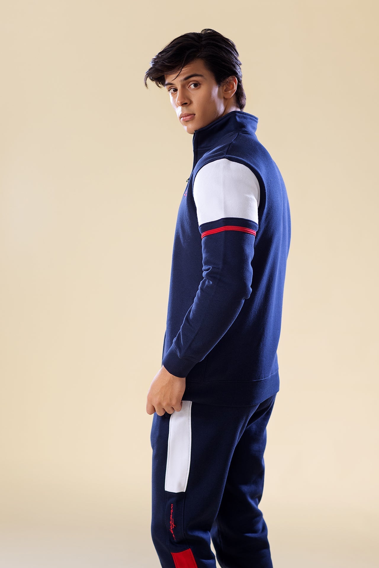 Essentials Navy Blue Winter Tracksuit