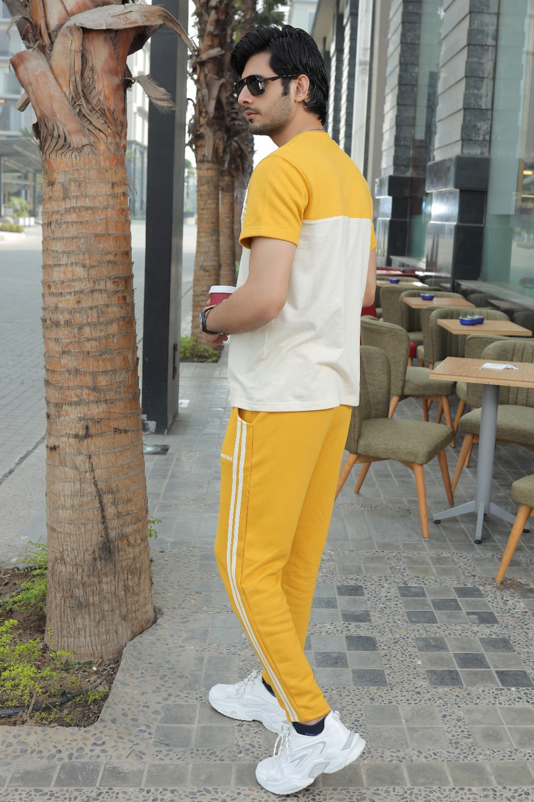 Mustard Yellow Tracksuit Set