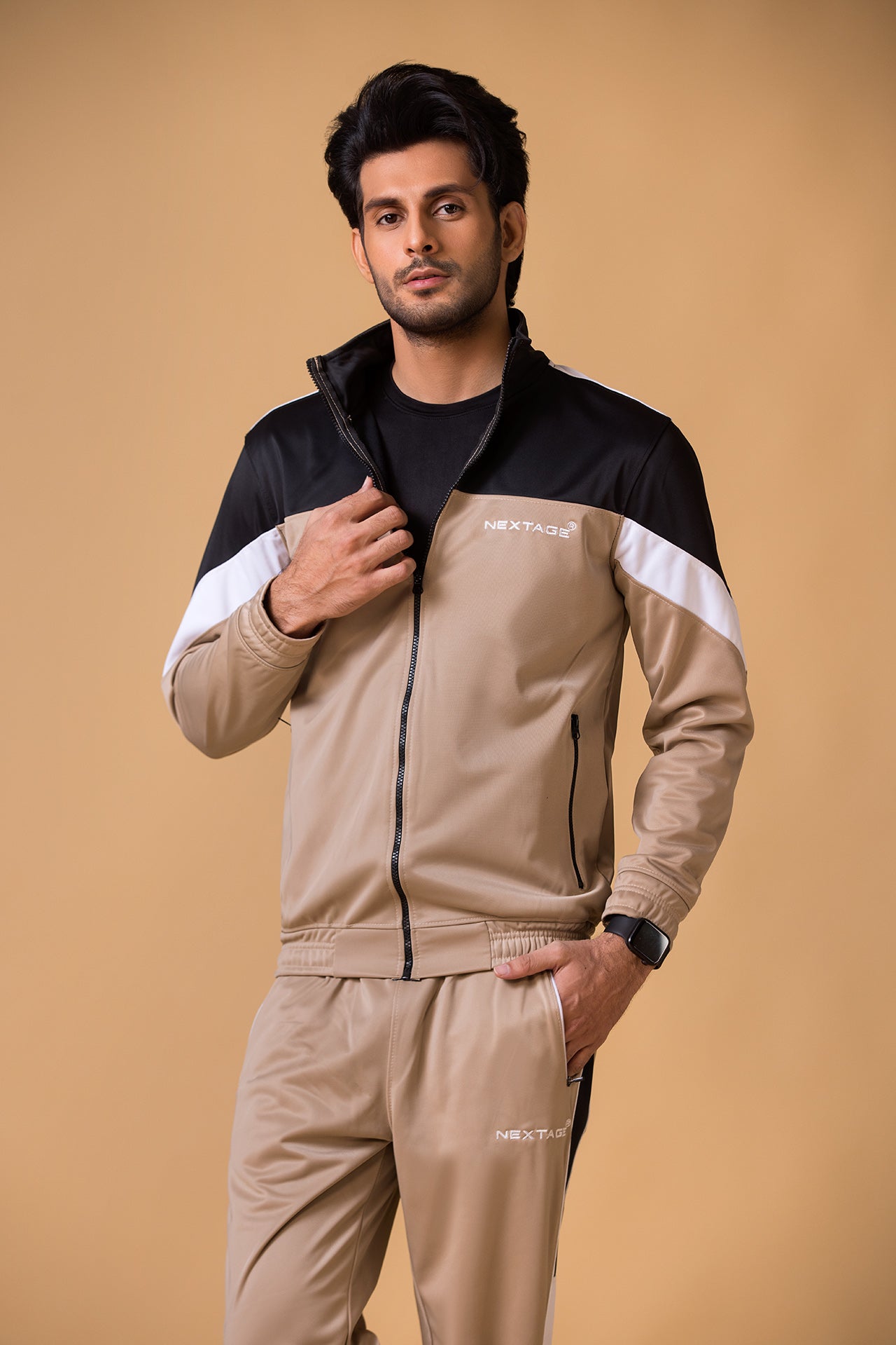 Stone Panel Winter Tracksuit