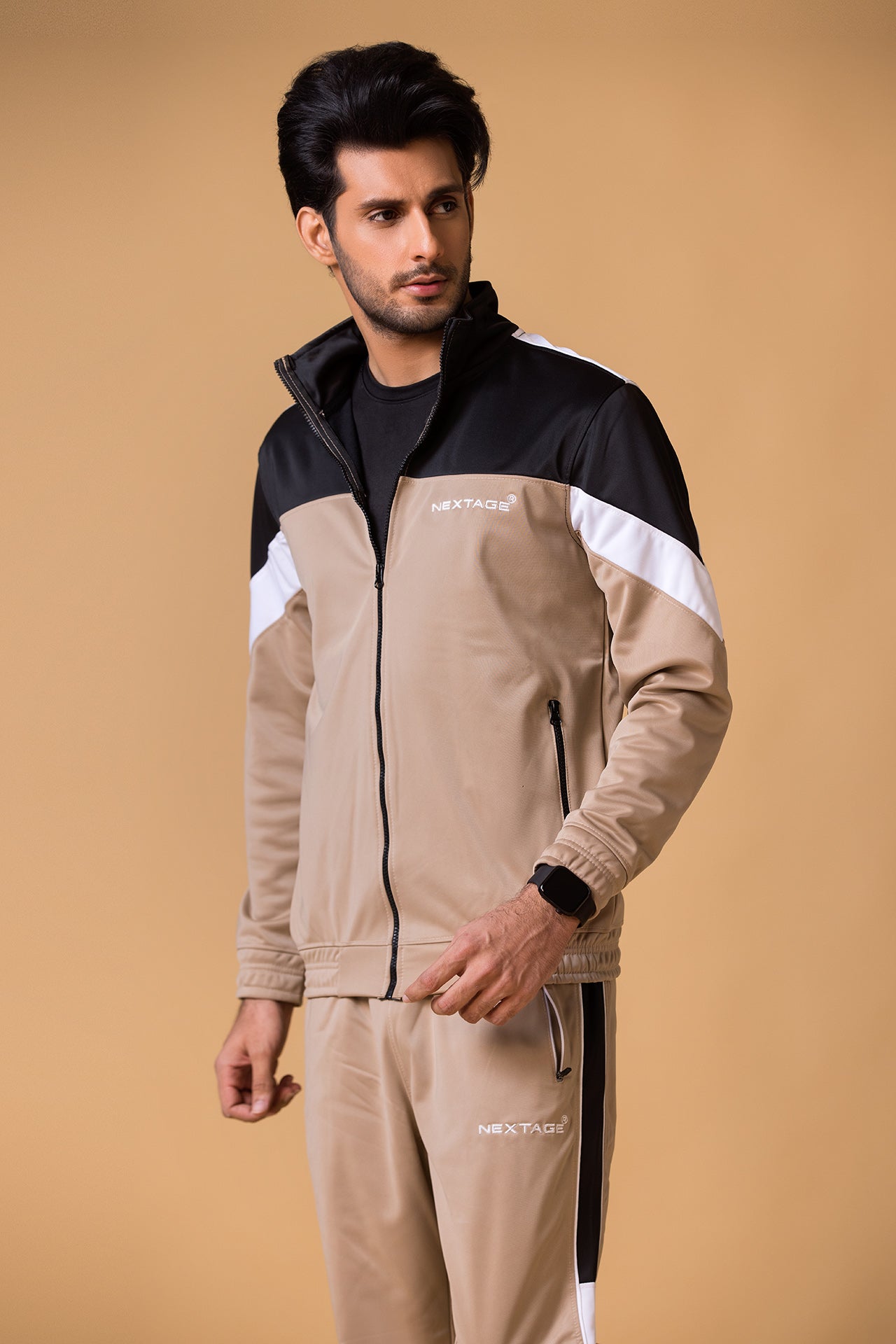 Stone Panel Winter Tracksuit